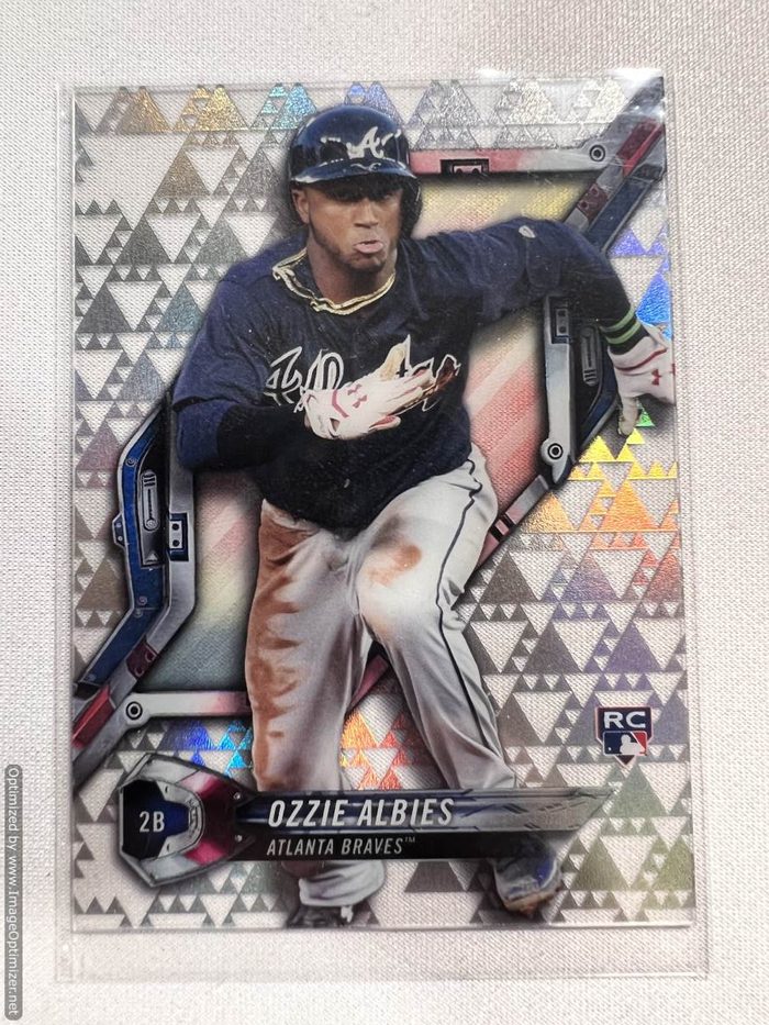 BST Sportcards - 2018 Topps High Tek OZZIE ALBIES RC! - Braves